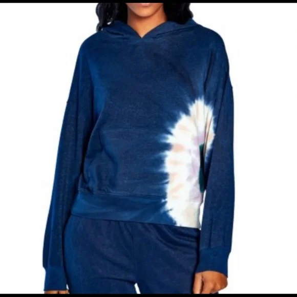 {WildFox} Hadley Tie Dye Women’s Sweatshirt/Hoodie NWT XS (Joggers available) - Picture 4 of 14